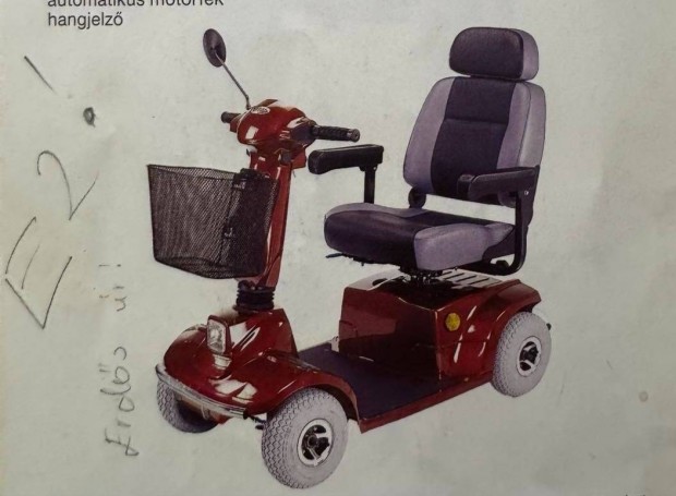 Négykerekű elektromos moped eladó