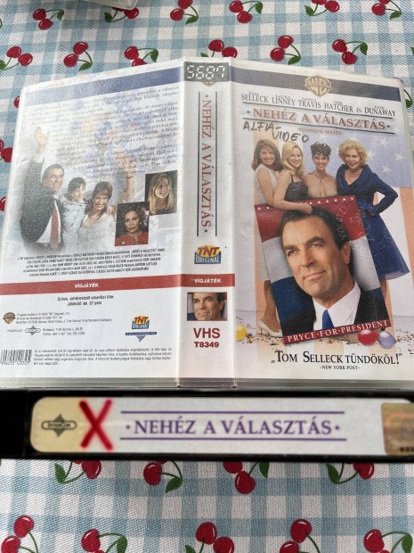 Nehéz a választás vhs film