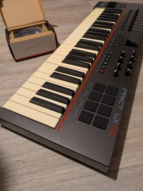 Nektar Impact LX49 MIDI kontroller usb billentyzet