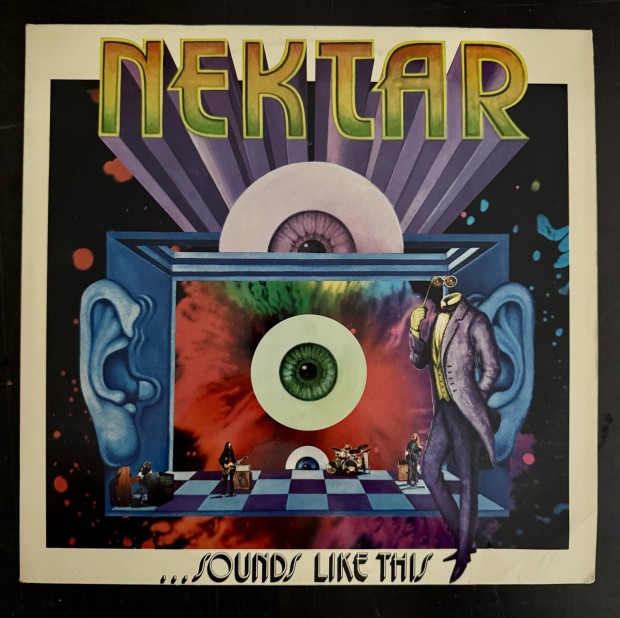 Nektar prog rock dupla vinyl lp bakelit lemez