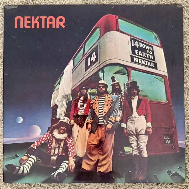 Nektar prog rock vinyl lp bakelit lemez