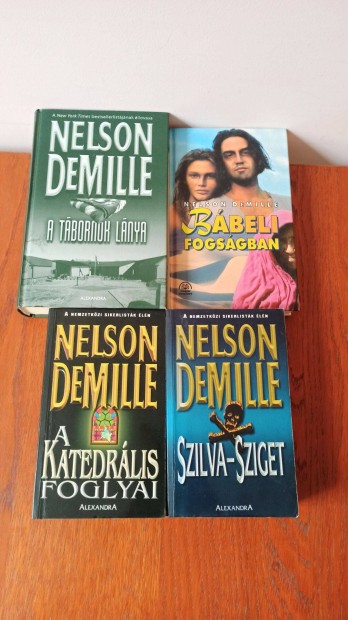 Nelson Demille knyvcsomag / 4 db knyv