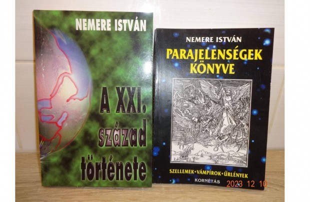 Nemere Istvn: A XXI. szzad trtnete + Parajelensgek Knyve -egytt