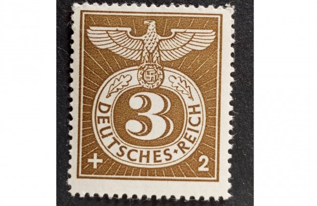 Német Birodalom törlési bélyeg 1943-as Cancellation Stamp