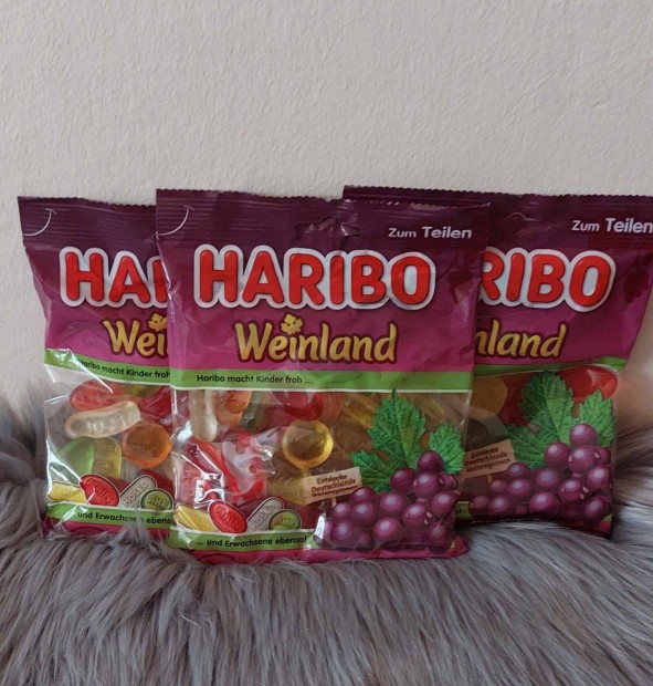 Nmet Haribo gumicukrok 175g/160g kiszerelsben