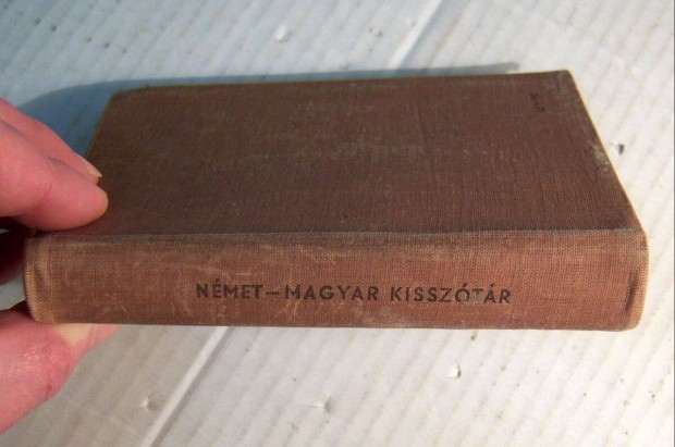 Nmet-Magyar Kissztr (Halsz Eld) 1955 (viseltes) 7kp+tartalom