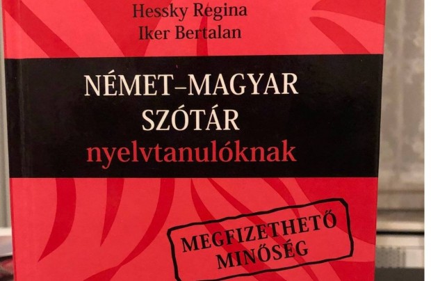 Német-Magyar Szótár Nyelvtanulóknak