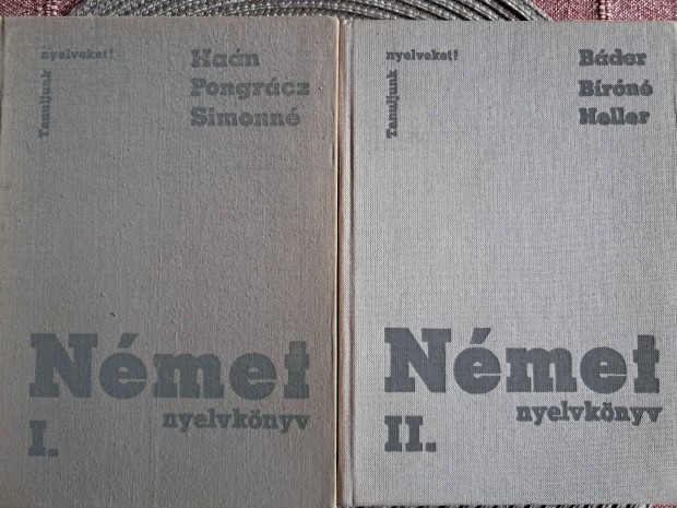 Nmet Nyelvknyv I, II. Ktet