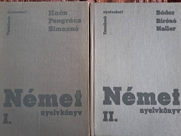 Nmet Nyelvknyv I, II. Ktet 