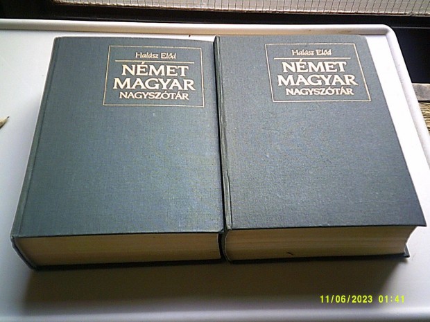 Nmet- magyar akadmiai nagyszttr I-II. (Halsz Eld, 1992)