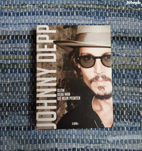 Nmet dszdobozos Johnny Depp DVD gyjtemny