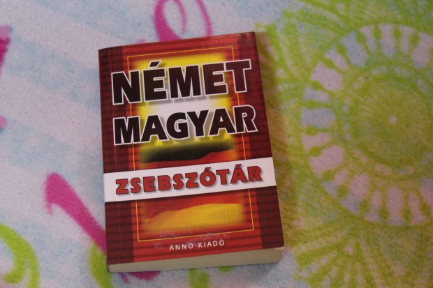 Nemet-magyar-nemet zsebszotar, Uj