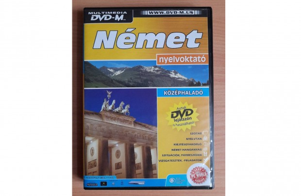 Nmet nyelvoktat kzphalad DVD-M elad