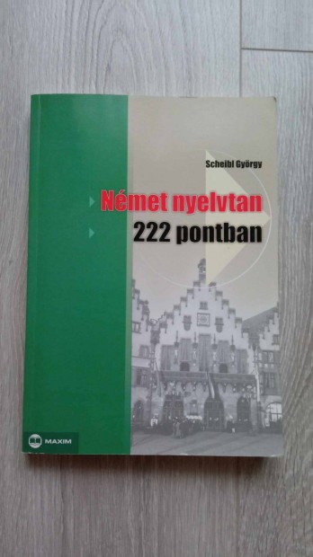 Nmet nyelvtan 222 pontban j knyv 1200 Ft