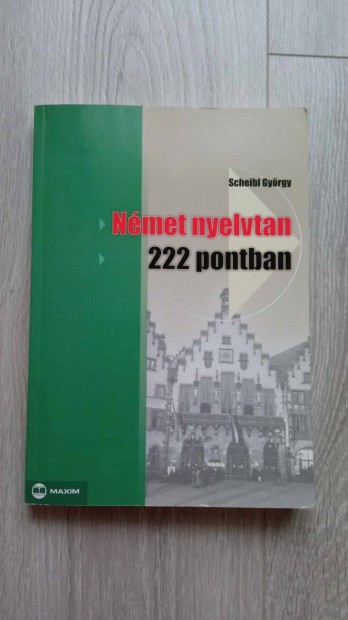 Nmet nyelvtan 222 pontban j knyv 1500 Ft