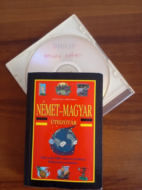 Német oktató CD és úti szótár 