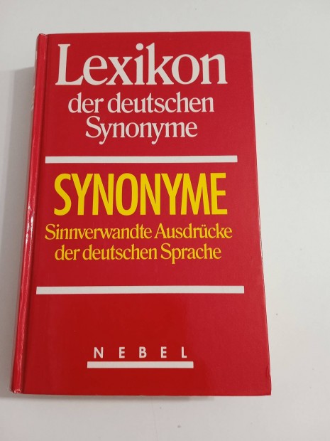 Nmet szinonima lexikon 