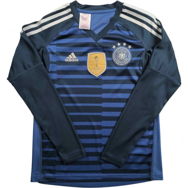Német válogatott 2017-18 Adidas kapus foci mez gyerek 152-es