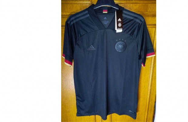 Német válogatott eredeti adidas 2020as fekete mez (L)