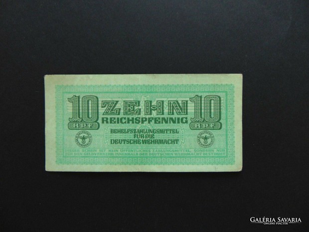 Nmetorszg 10 reichspfennig bankjegy 1944 01