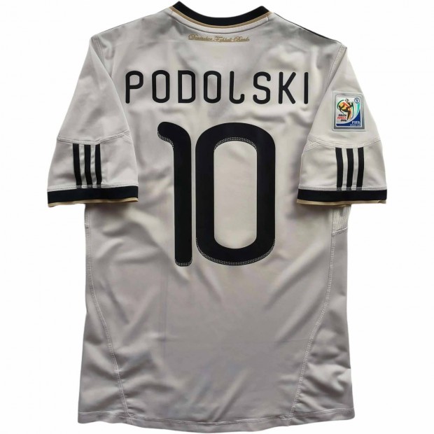 Nmetorszg 2010-12 Adidas hazai Lukas Podolski foci mez S-es