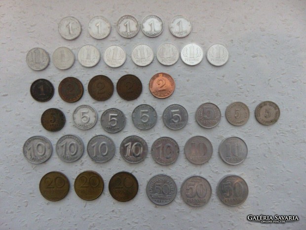 Nmetorszg 39 darab pfennig fmpnz Egy csomagban