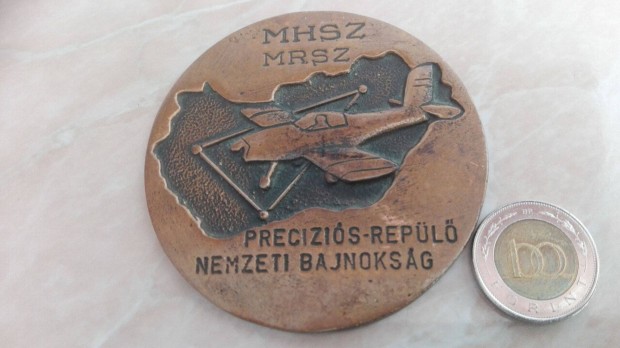 Nemzeti Bajnoksg plakett Bkscsabai Repls Precizos1987