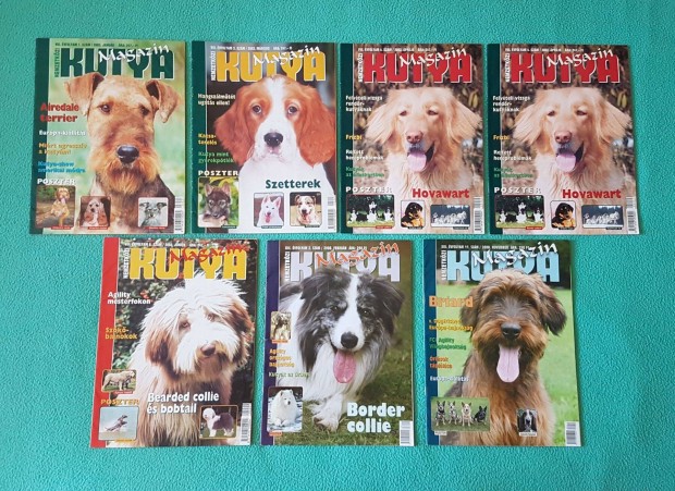 Nemzetközi Kutya Magazinok (2003-as és 2008-as számok)