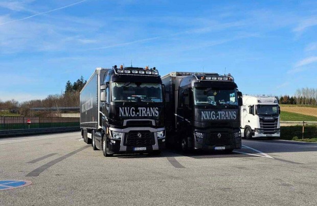 Nemzetközi kamionsofőrt keresünk ponyvás nyerges szerelvényre