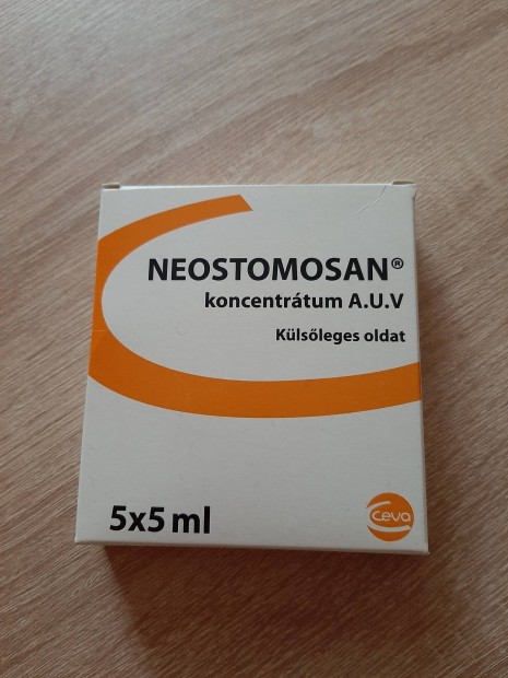 Neostomosan ampulla 5ml2db elad! Kullancs bolha ellen!