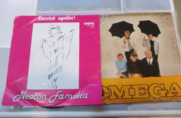 Neoton Famila s Omega bakelit kislemezek (SP) eladk