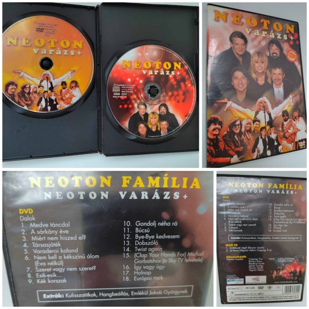 Neoton koncert DVD+CD 