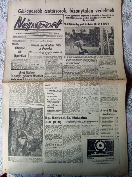 Npsport napilap 1969. mjus 12.