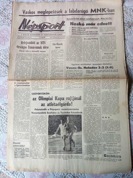 Npsport napilap 1969. mjus 29.