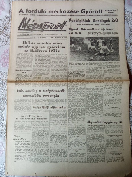 Npsport napilap 1969. mrcius 16.