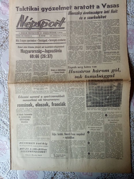 Npsport napilap 1969. mrcius 28.
