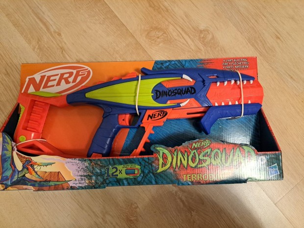 Nerf Dinosquad Terrodak jtkpisztoly, 8 v feletti gyermekek szmra