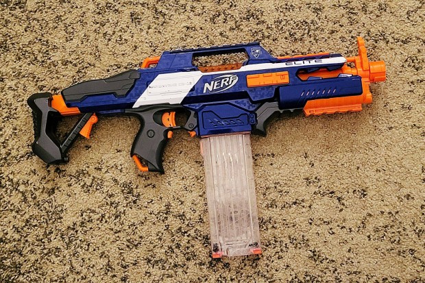 Nerf N-Strike Elite Rapidstrike CS-18 A3901 elemes szivacslv fegyver