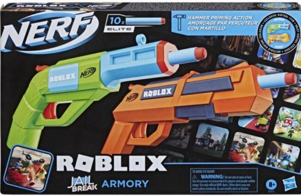 Nerf Roblox Jailbreak Armory fegyver puska