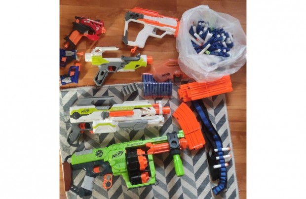 Nerf puskk s kiegsztk (Doominator, Elektromos, extrk)