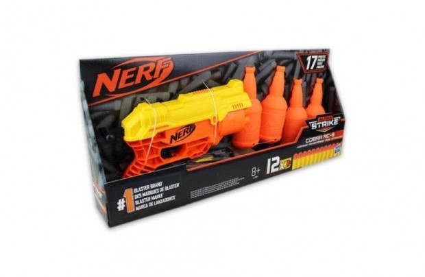 Nerf szivacslv fegyver Alpha Strike Cobra RC-6 puska, fegyver