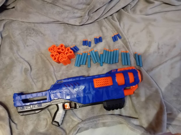 Nerf trilogy ds15 + 20 hssz tltny s 12 rvid tltny