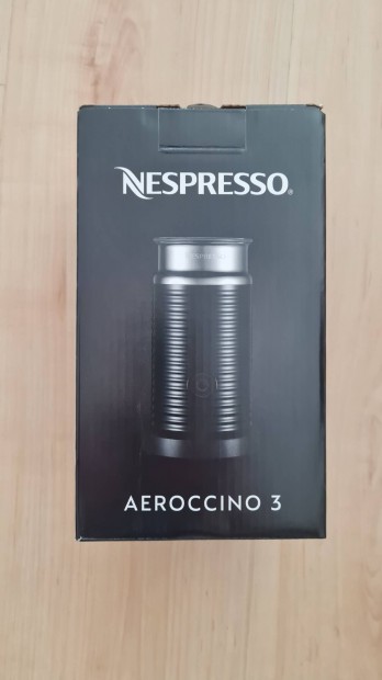 Nespresso Aeroccino 3, Fekete,  j, bontatlan 