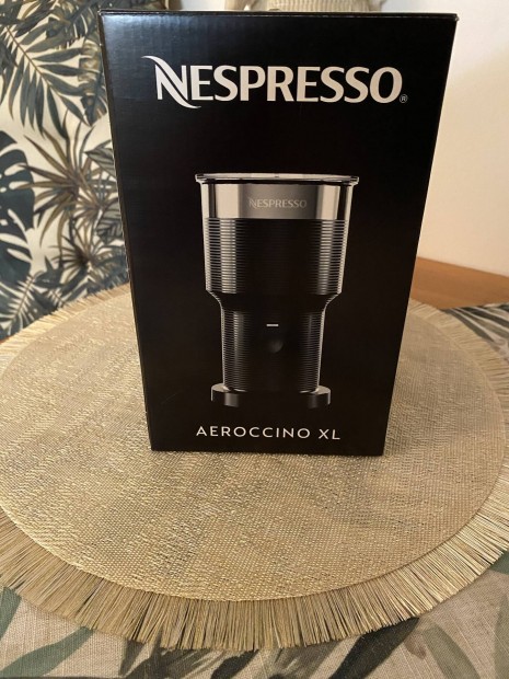 Nespresso Aeroccino XL hideg-meleg tejhabost