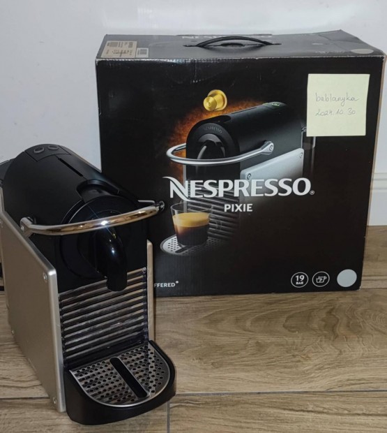 Nespresso Pixie kapszuls kvfz 