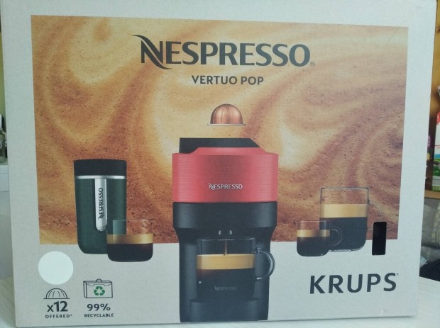 Nespresso Vertuo Pop kapszulls kvfz(Krups)