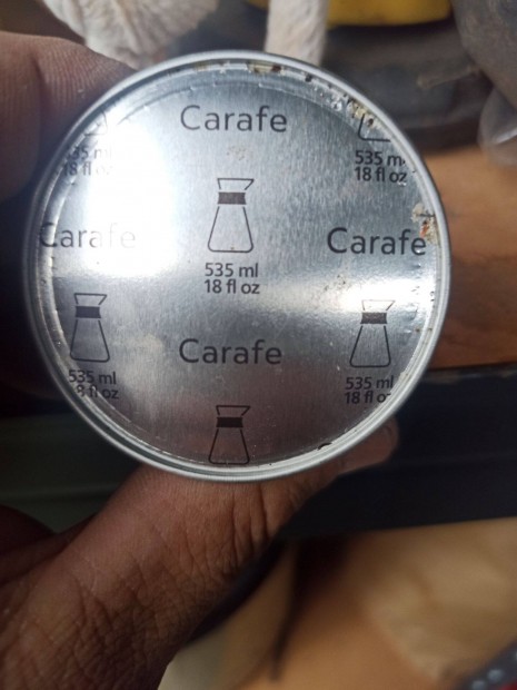 Nespresso carafe flron