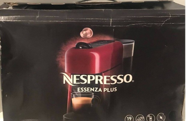 Nespresso d45 Essenza Plus fekete kapszuls kvfz gp - hasznlt