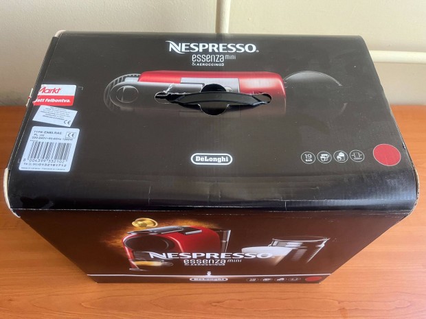 Nespresso essenza mini kvfz + Aeroccino 3 tejhabost