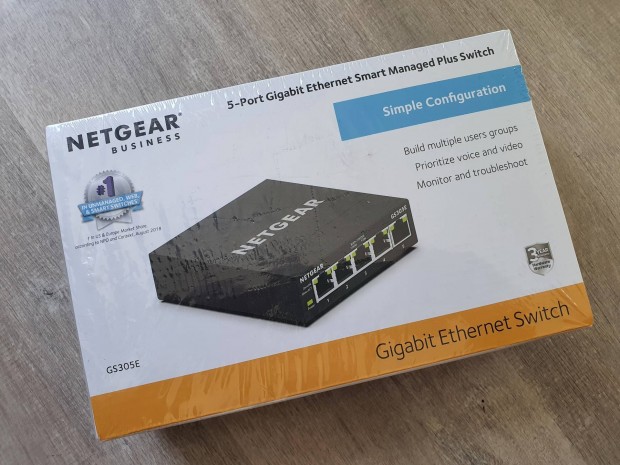 Netgear GS305E gigabit ethernet switch